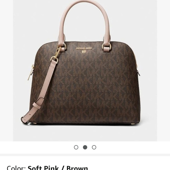 FLASH SALE MKORS CINDY SATCHEL NEW WITH TAGS! Make offer! - Picture 3 of 7